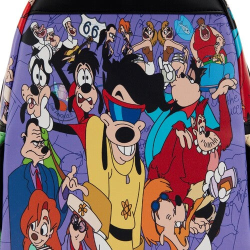 Loungefly Disney: Goofy Movie Collage Mini Backpack