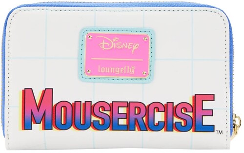 Loungefly Disney: Mousercise Zip Around Wallet