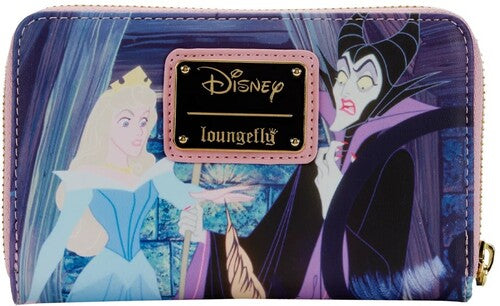 Loungefly Disney: Sleeping Beauty Princess Scene Zip Around Wallet