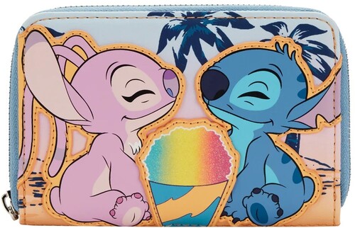 Loungefly Disney: Lilo and Stitch Snow Cone Date Night Zip Around Wallet