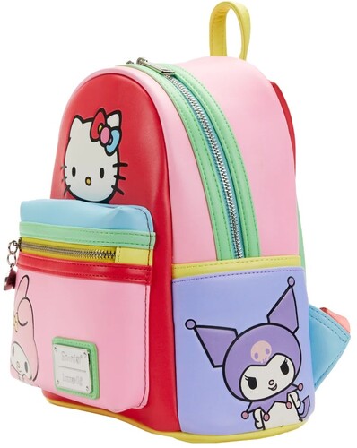 Loungefly Sanrio: Hello Kitty and Friends Color Block Mini Backpack