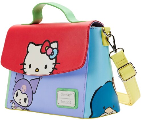 Loungefly Sanrio: Hello Kitty and Friends Color Block Cross Body Bag