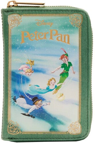 Loungefly Disney: Peter Pan Book Series Zip Around Wallet