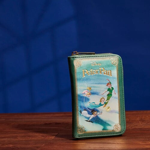 Loungefly Disney: Peter Pan Book Series Zip Around Wallet