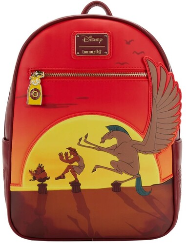 Loungefly Disney: Hercules 25th Anniversary Sunset Mini Backpack