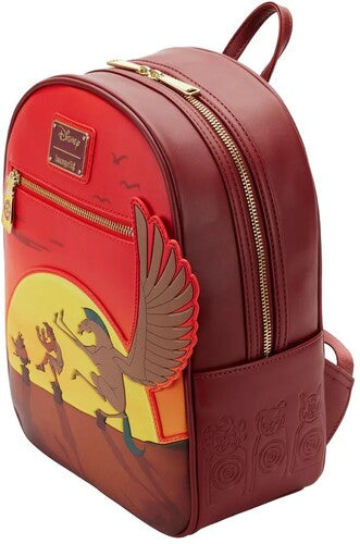 Loungefly Disney: Hercules 25th Anniversary Sunset Mini Backpack