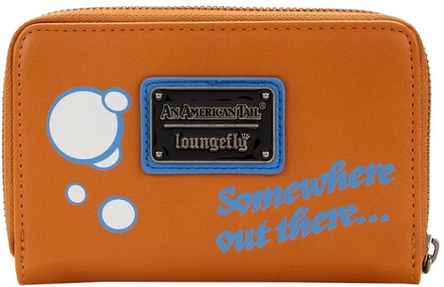 Loungefly an American Tail: Fievel Bubbles Zip Around Wallet