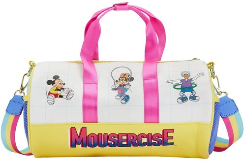 Loungefly Disney: Mousercise Duffle Bag
