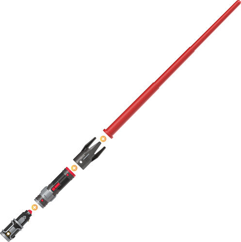 Hasbro Collectibles - Star Wars Lightsaber Forge Darth Maul Extendable Red Lightsaber