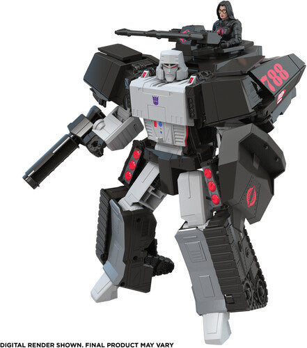 Hasbro Collectibles - Transformers G.I. Joe Collab Mash-Up Megatron H.I.S.S. Tank with Cobra Baroness Figure