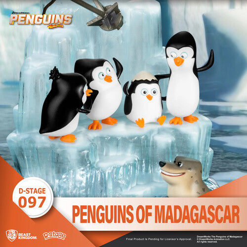 Beast Kingdom - Penguins of Madagascar DS-097 Diorama Stage 6" Statue