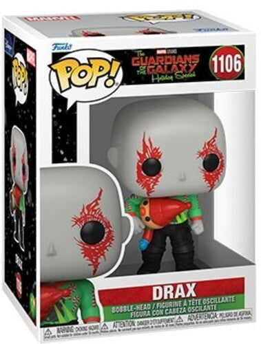 FUNKO POP! MARVEL: Guardians of the Galaxy - Holiday Special - Drax
