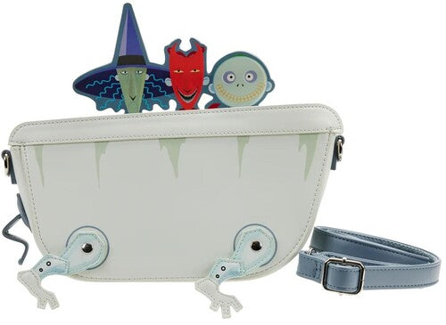 Loungefly Nightmare Before Christmas: Lock Shock Barrel Bath Tub Cross Body Bag