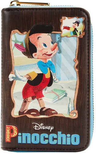Loungefly Disney: Pinocchio Book Zip Around Wallet
