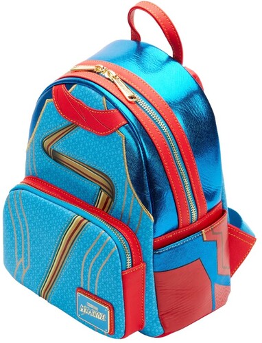Loungefly Marvel: Ms Marvel Cosplay Mini Backpack