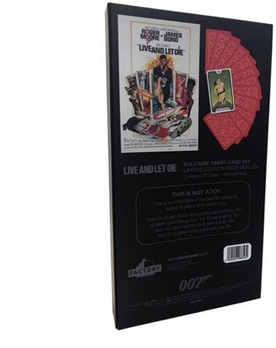 James Bond - Live And Let Die - Tarot Cards Limited Edition Prop Replica