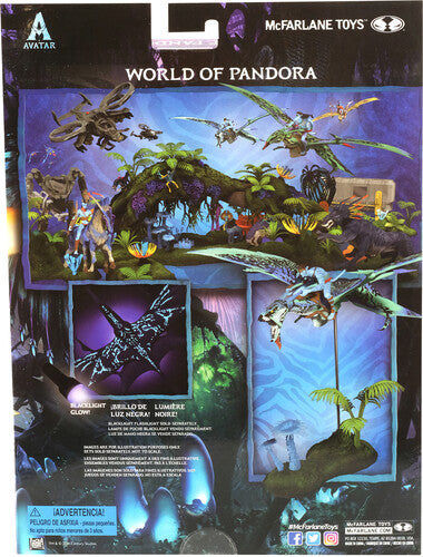 McFarlane - AVATAR - World of Pandora Lrg Dlx Set - A1 Jake Skully & Banshee (Bob)