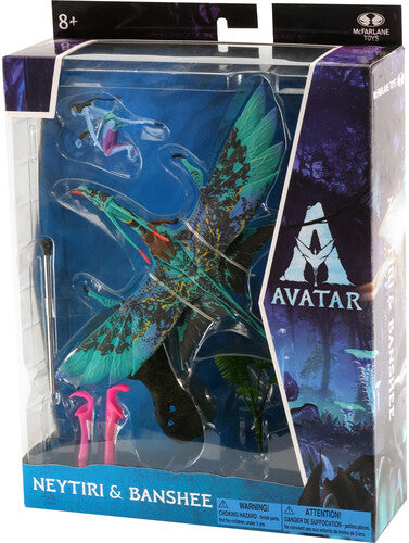 McFarlane - AVATAR - World of Pandora Lrg Dlx Set - A1 Neytiri & Banshee (Seze)