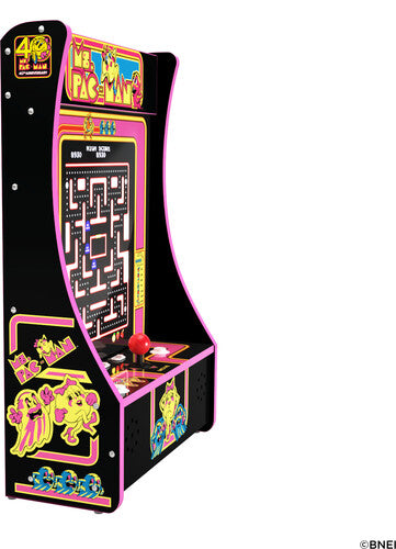 Arcade1UP Ms Pacman Partycade - Brown Box