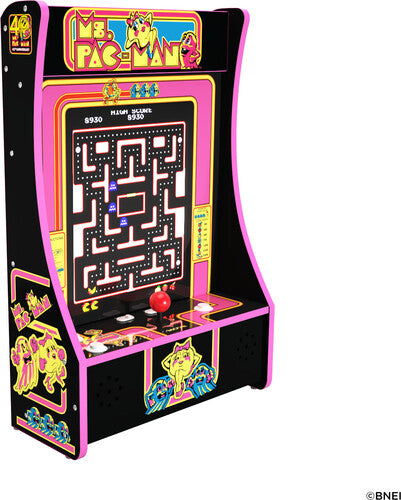 Arcade1UP Ms Pacman Partycade - Brown Box