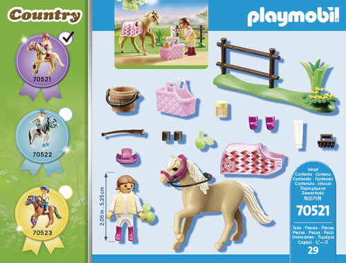 Playmobil - Country, Collectible German Riding Pony