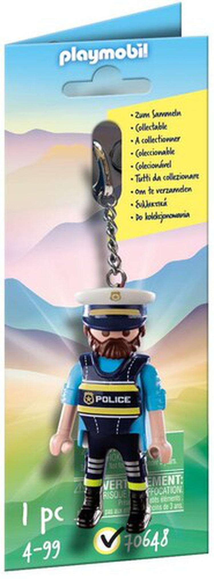 Playmobil - Police Keychain