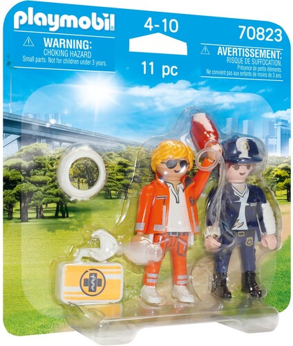 Playmobil - DuoPack Doctor and Police Officer