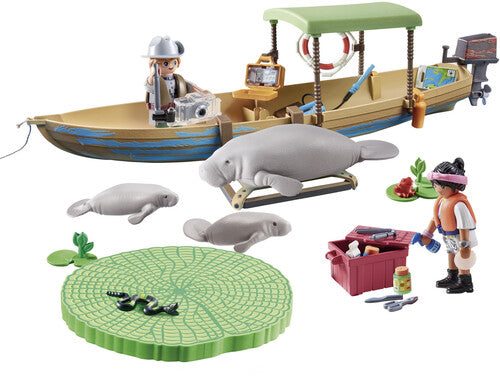 Playmobil - Wonderful Planet, Boat Trip to the Manatees