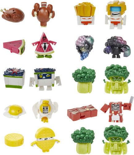 Hasbro Collectibles - Transformers BotBots Series 6 Hunger Hubs & Gamer Geeks 5-Pack Bundle