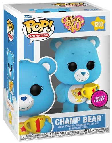FUNKO POP! ANIMATION: Care Bears 40th Anniversary - Champ Bear (Styles May Vary)
