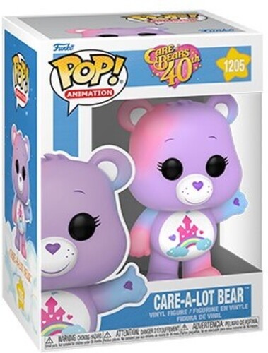 FUNKO POP! ANIMATION: Care Bears 40th Anniversary - Care - a - Lot Bear (Styles May Vary)