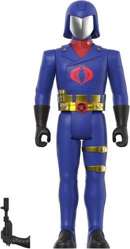 Super7 - G.I. Joe ReAction Figures Wave 3 - Cobra Commander (Toy Colors)