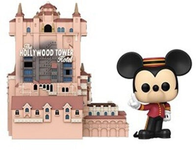 FUNKO POP! TOWN: Walt Disney World 50th Anniversary - Tower of Terror w/ Mickey