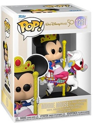 FUNKO POP! DISNEY: Walt Disney World 50th Anniversary - Minnie Carrousel