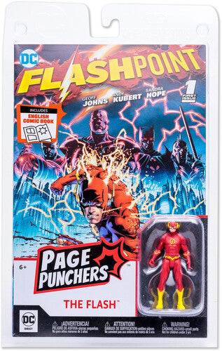 DC Direct - Page Punchers - 3" Figure With Comic Wave 1 - The Flash (Flashpoint)