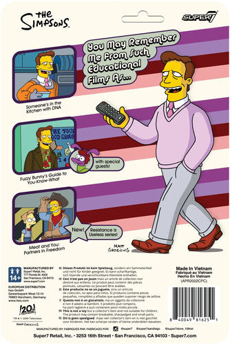 Super7 - The Simpsons Reaction W2 - Troy McClure (DNA)