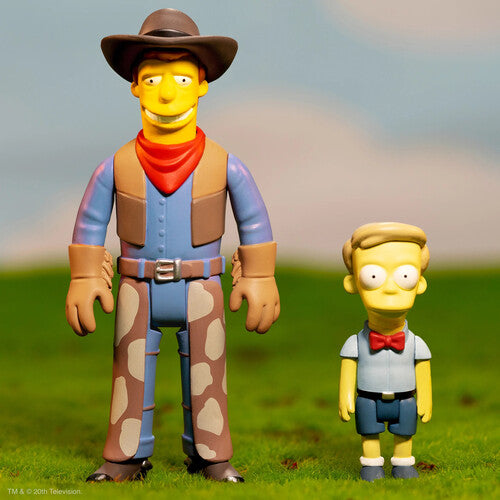 Super7 - The Simpsons Reaction W2 - Troy McClure (Cowboy)