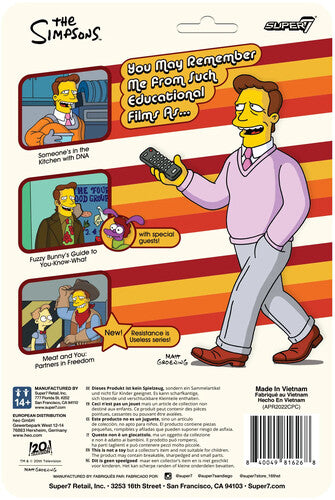 Super7 - The Simpsons Reaction W2 - Troy McClure (Cowboy)