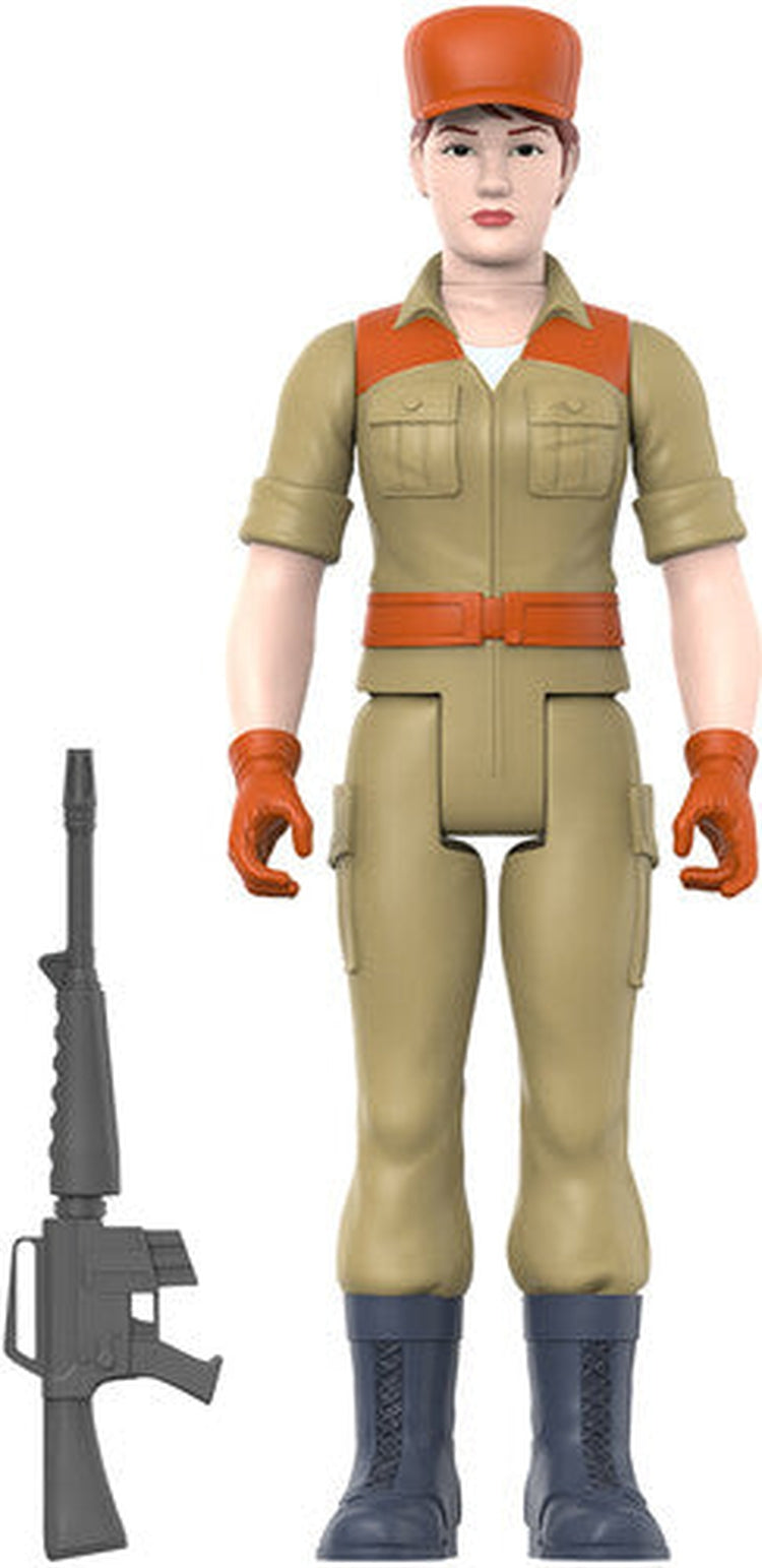 Super7 - G.I. Joe Reaction Figures Wave 3 - Female Combat Engineer Ponytail Hair (Pink)