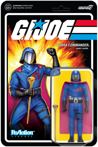 Super7 - G.I. Joe Reaction Wave 4 - Cobra Commander (Cape & Scepter)