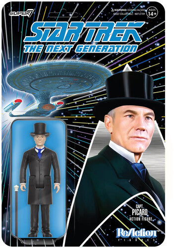 Super7 - Star Trek: The Next Generation Reaction Figures Wave 3 - Victorian Captain Picard