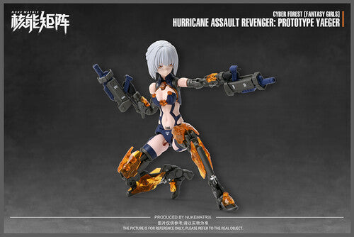 Nuke Matrix - Cyber Forest Fantasy Girls - Hurricane Revenger: Prototype Yaeger 1/12 scale Model Kit