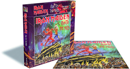 Iron Maiden Run To The Hills (500 Piece Jigsaw Puzzle)