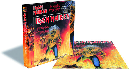 Iron Maiden Number Of The Beast (Single) (500 Piece Jigsaw Puzzle)