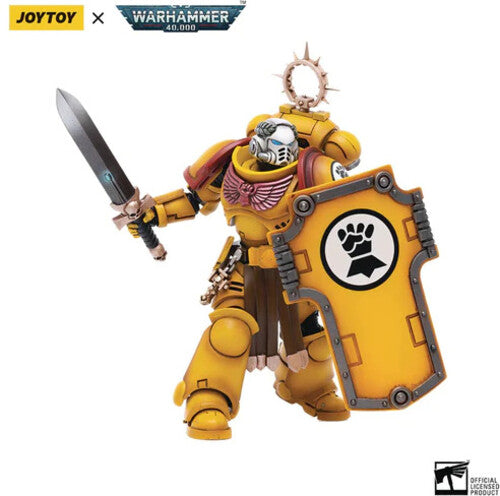 Bloomage JoyToy Tech - Joytoy Warhammer 40,000 - Imperial Fists Veteran Brother Thracius 1/18 Action Figure (Net)