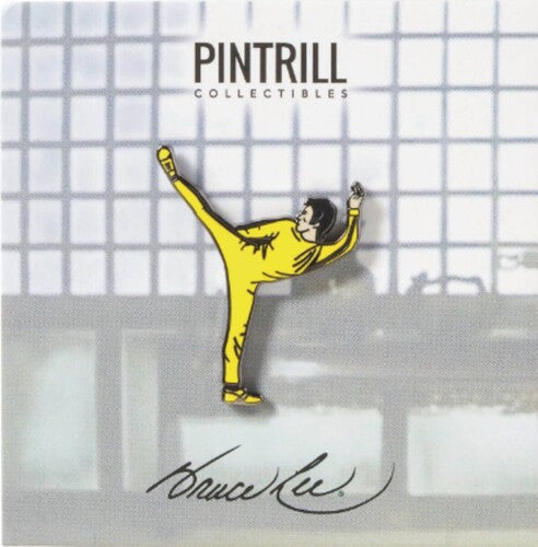 Pintrill - Bruce Lee - Game Of Death - Kick Enamel Pin