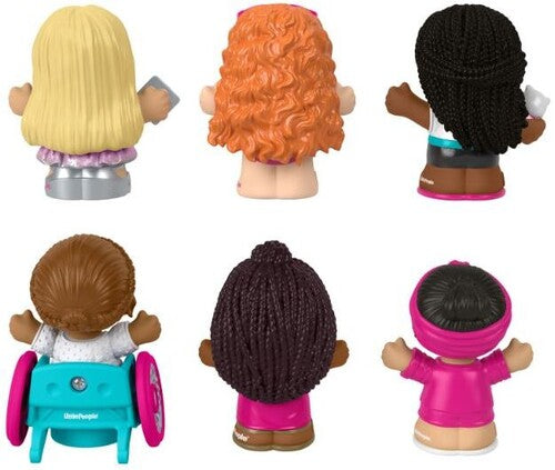 Fisher Price - Little People Barbie Figure Bundle 6-Pack