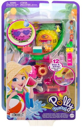 Mattel - Polly Pocket Watermelon Pool Party Compact