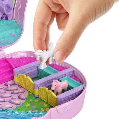 Mattel - Polly Pocket Unicorn Forest Compact