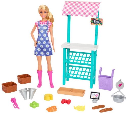 Mattel - Barbie I Can Be Farmers Market Doll & Playset, Blonde
